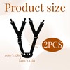 2Pcs Hard Hat Chin Strap,Adjustable Safety Helmet Strap,Black Chin Strap