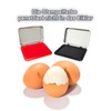 Homvik Egg Dating Set with Stamp, Red and Black Ink,
