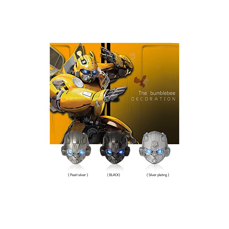 Qirc Car One-key Start Button Cover, Bumblebee Car Engine Start-stop