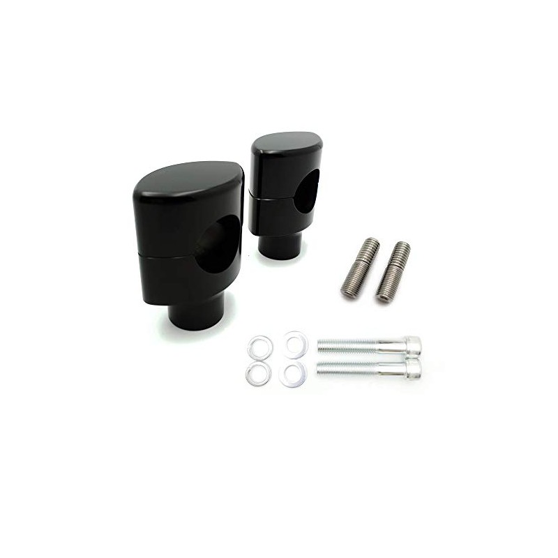 SMT- 1 1/4in Hefty Handlebar Riser 2" Rise Black Compatible