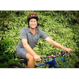 CapHat Active. Sun Protection When Wearing a hat or Helmet Navy Blue