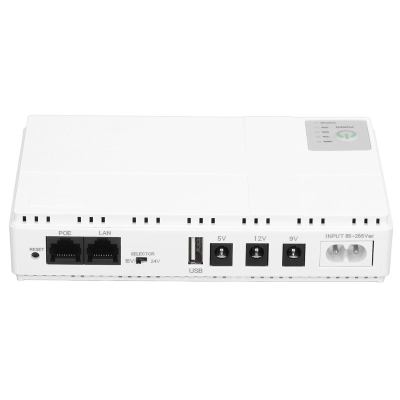 Uninterruptible Power Supply 5V 9V 12V USB POE Port Mini