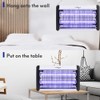 FRAXINUS Electric Bug Zapper, UV Insect Killer, Indoor Fly Catcher,