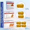 MAXKOSKO 4 PCS Freeze Thermostatically Controlled Outlet，Automatically Turn On Below