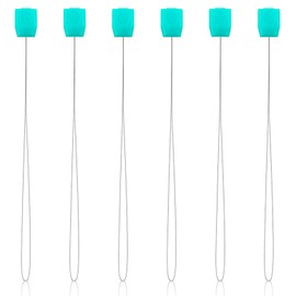 6PC Long Needle Threaders for Punch Needles Embroidery Floss Cross Stitch DIY Sewing Craft Works