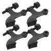 Tofficu Door Hinge Mount Stopper Zinc Alloy Door Stopper 4pcs