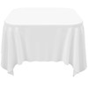 HCTX White Table Cloth Rectangular, 228 * 335cm(90x132inch), White Table