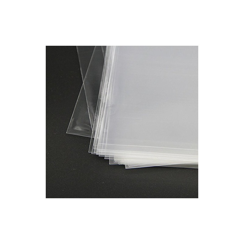 AIRSUNNY 200 Pcs 4x6 Clear Resealable Cello/Cellophane Bags Good for