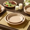 GZG 8 Inch Ceramic Dinner Salad Plates Set of 4,