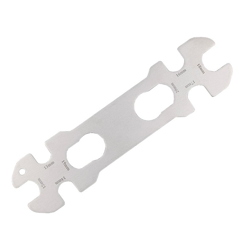 Aternee Bike Hub Wrench 13/14/15/16/17/18/19/20mm Spanner Multi-Size Cone Wrench Bicycle