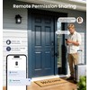 Veise VE027 Built-in Wi-Fi Smart Lock, Fingerprint Keyless Entry Front