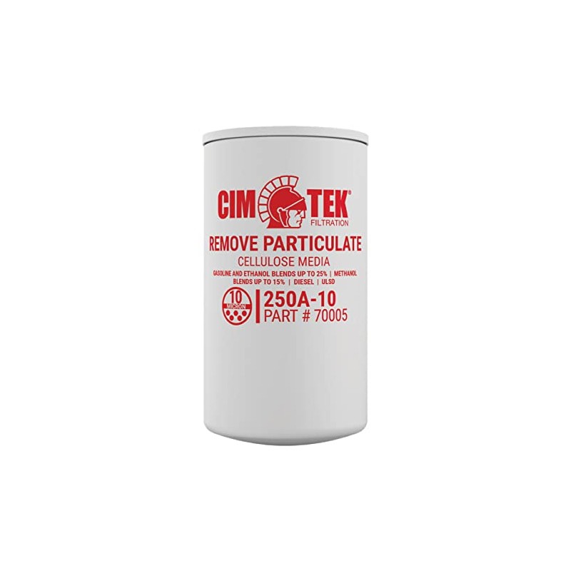 Cim-Tek 70005 10-Micron Particulate Fuel Filter - CIM250AE10