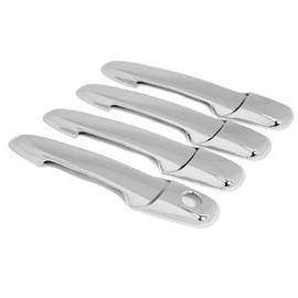 Chrome Side Door Handle Cover Trims Fit for 07-09 Mazda CX7 CX9 / Lincoln MKX MKZ
