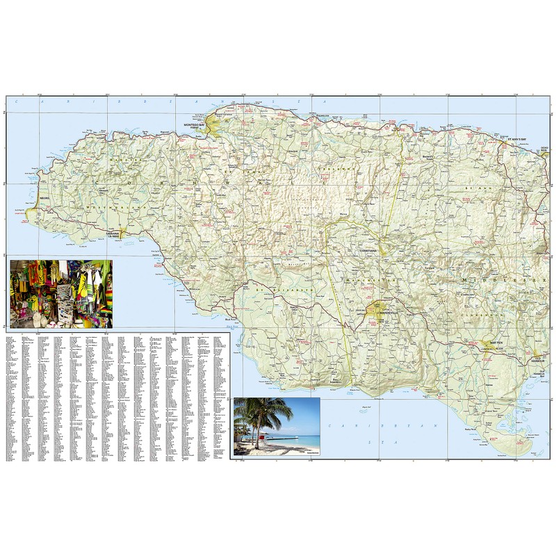 Jamaica Map
