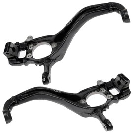 Detroit Axle - 2pc Front Steering Knuckles for 2005-2019 Nissan Frontier 2005-2012 Pathfinder Xterra Steering Knuckles Assembly 2006 2007 2008 2009 2010 2011 Replacement