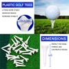 1 1/2'' Plastic Golf Tees Pack of 50 Bulk, 4