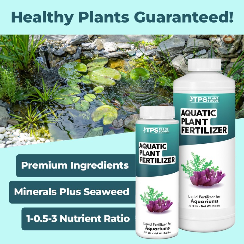Aquatic Plant Fertilizer, Complete Liquid Aquatic Plant Food, 8 oz