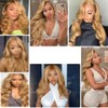 Ombre Blonde Bundles Human Hair P27613 Body Wave Bundles 24