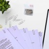220pcs Silver Paper Clips, Medium and Jumbo Size (1.3 inch