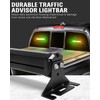 HLauto 1002L Emergency Strobe Traffic Advisor Light Bar: 40 LED