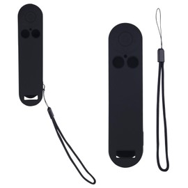 Remote Protective Cover for Nex Playground, Silicone Remote Case Cover with Lanyard Soft Anti-Slip Protective Accessories for Nex Playground Gaming System (Black)