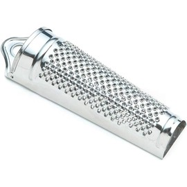 Silver Multifunctional Kitchen Stainless Steel Ginger Garlic Nutmeg Grater Nut Walnut Lemon Hand Planer Tool Lemon ZesterDurable and Professional Kitchen Tool Garlic Presses