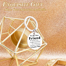 Stocking Stuffers for Adult Women Soul Sister Keychain To My Best Frien Gifts for Women Stocking Stuffers for Teenage Girls Keyring Best Friend Christmas Gifts Teenage Boy Stocking Stuffers 2024