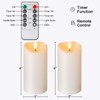 Outdoor Flameless Candles with Remote Timer - Waterproof Realistic Flickering