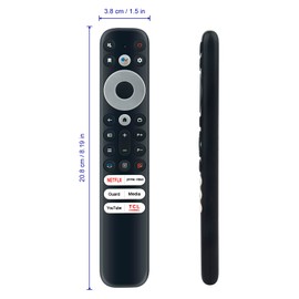 VINABTY New Replacement RC902V FMR4 Infrared Remote Control Applicable For TCL 4K UHD Smart TV 98P745K 40S330 32S330 43S434 50S434 55S434 65S434 70S430 75S434 43S446 50S446 50S546,No voice