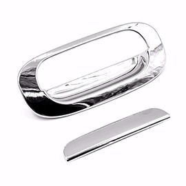 Sizver Chrome Tail Gate Tailgate Covers For 1997-2011 Dodge Dakota