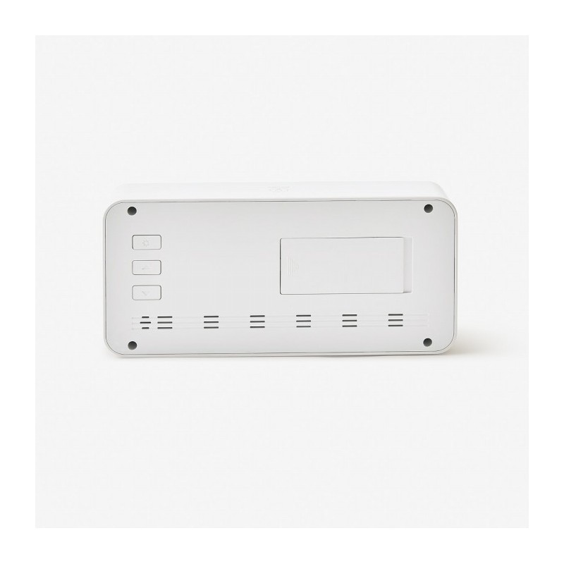 JAJU [JAJU] Large LCD Desk Clock with Temperature and Humidity