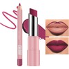 Bálsamo Labial Tintado Hidratante - Delineador de Labios de Tinte