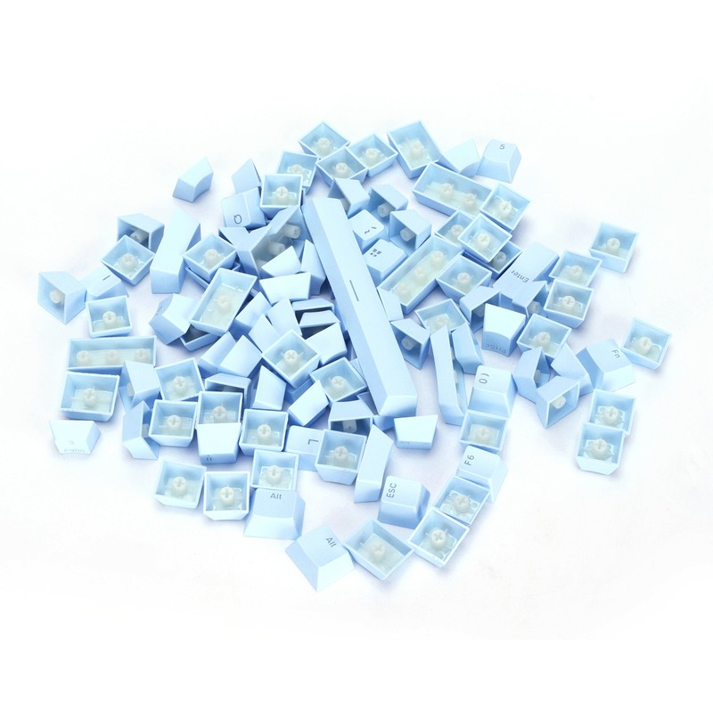 PBT Keycaps Ergonomic Design Oil Resistant Colorful 108 Key Video