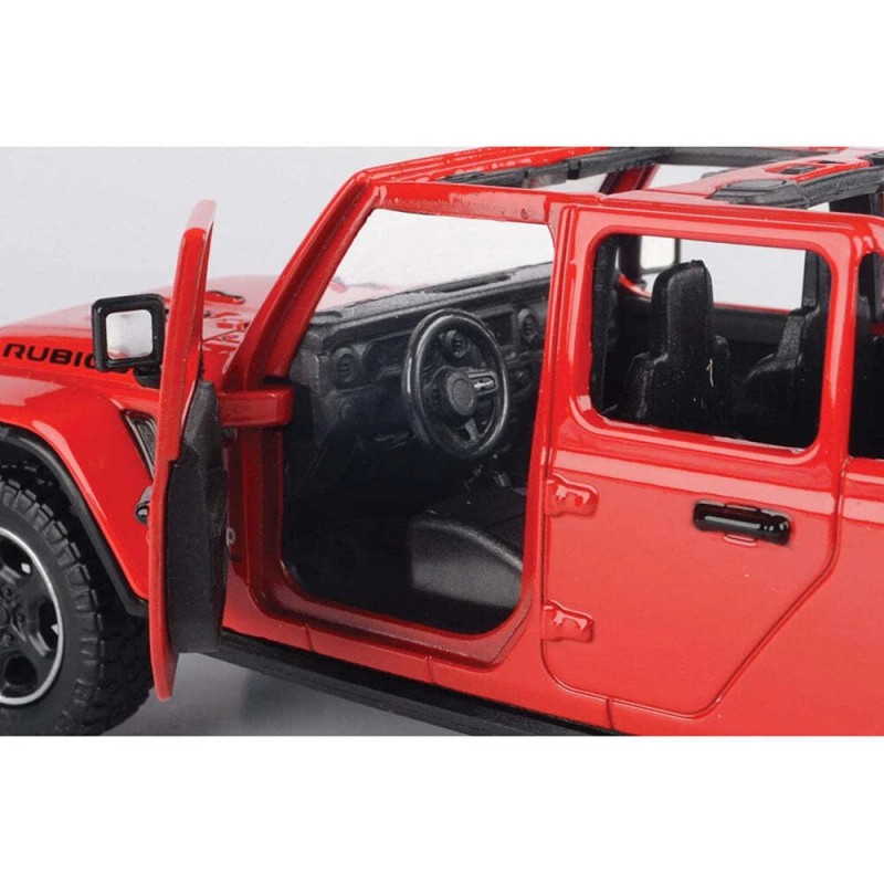 Motor Max 2021 Jeep Gladiator Rubicon Open Top 1:27 Scale