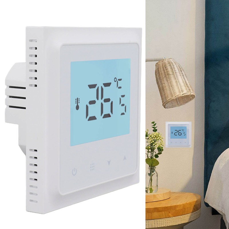 Digital Thermostat AC 90‑240V Accurate Control DIY Programming Underfloor Heating