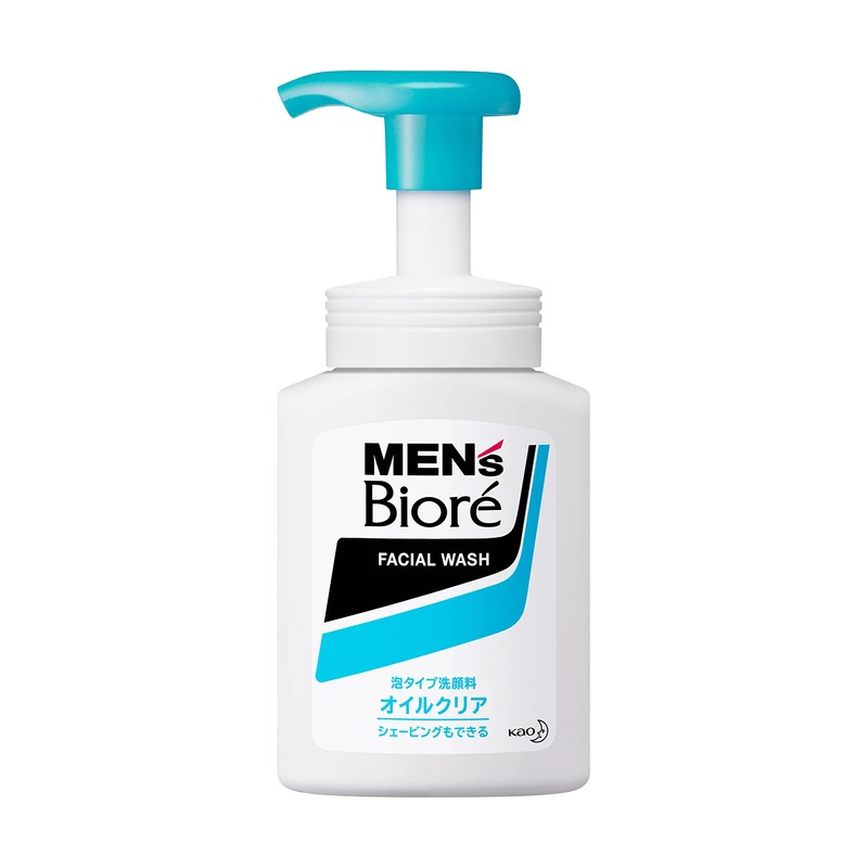 Bioré Men's Biore Foaming Oil Clear Face Wash Spout Refill,