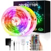 DAYBETTER Led Strip Lights Waterproof, 32.8ft(2 Rolls of 16.4ft) Led