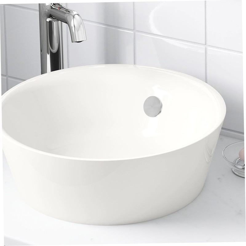 TEHAUX Stainless Steel Overflow Cover for Bathroom Sink Decorative Trim