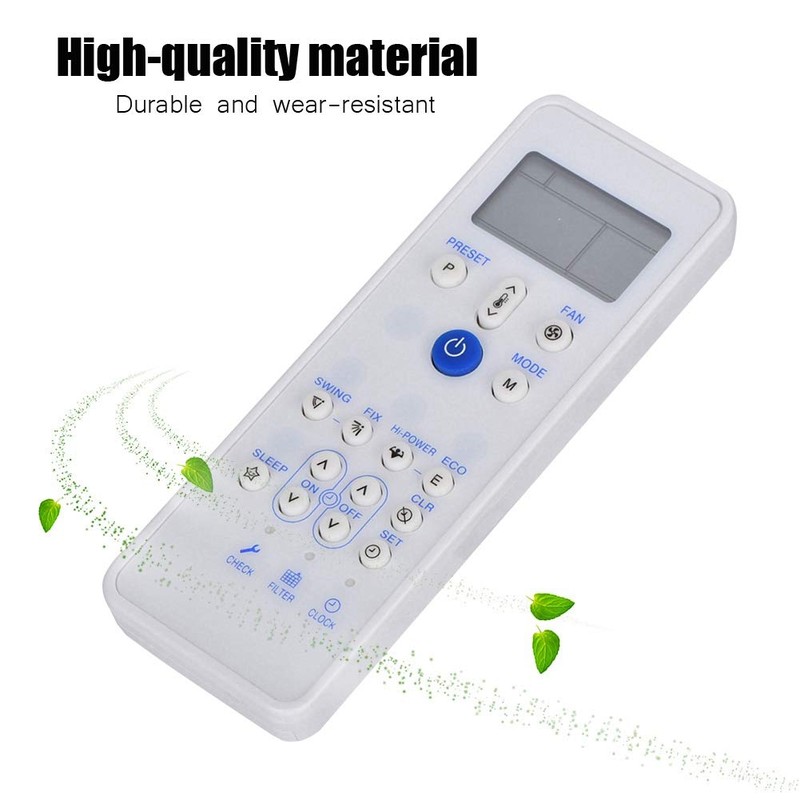 Yunir Air Conditioner Replacement Remote Control for CARRIER Air Conditioning