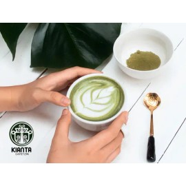 Matcha Latte Polvo 1kg Kianta Cafetzin Bebida Saludable Energizante                                                                                   