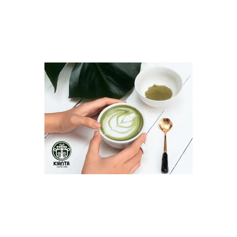 Matcha Latte Polvo 1kg Kianta Cafetzin Bebida Saludable Energizante