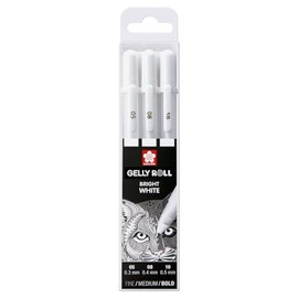 Sakura Set Con 3 Piezas De Gelly Roll Blanco