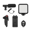 Camnoon Phone Vlog Video Kit with Table Tripod Phone Holder