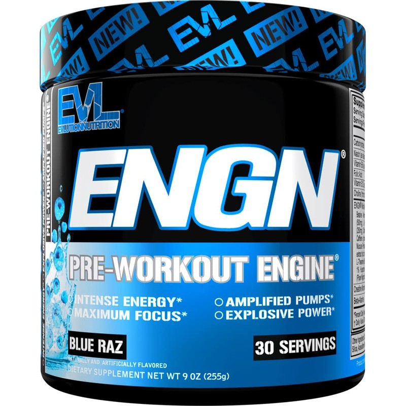 EVL Intense Pre Workout with Creatine - ENGN Energizing Pre