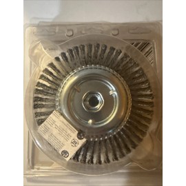 Pferd 6" Stringer Bead Knot Wire Wheels 5/8-11 48Knots 82487p .020 Carbon Steel