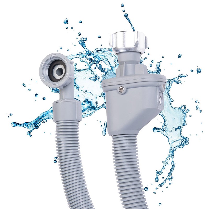 Sichler Haushaltsgeräte Connection hose: Aquastop hose for washing machines and