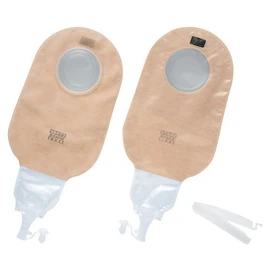 Alcare 18912 Cell Care 2D Cap, 2-Piece Ostomy System, Clear, 10 Sheets