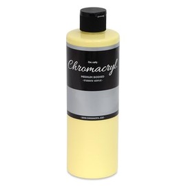 Chromacryl Students' Acrylics - Pastel Yellow, 16 oz Bottle