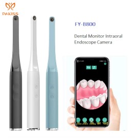 PAKISS FY-B800 New Handheld Video Portable Dental Monitor Intraoral Endoscope Intra Oral Camera Usecolor: Black