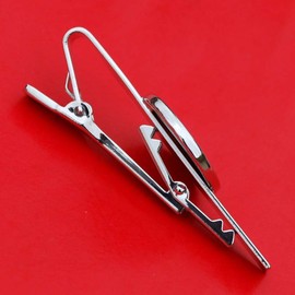 "Handmade" 1973 Mexico 5 Cent BU Coin Silver Tie Clip Clasp - Josefa Ortiz de Domínguez